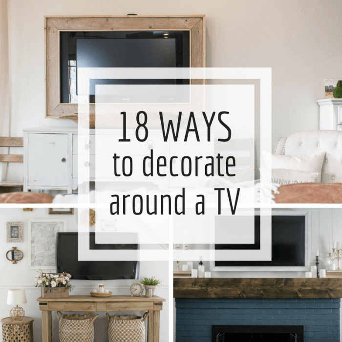 How to decorate around a tv apartment therapy