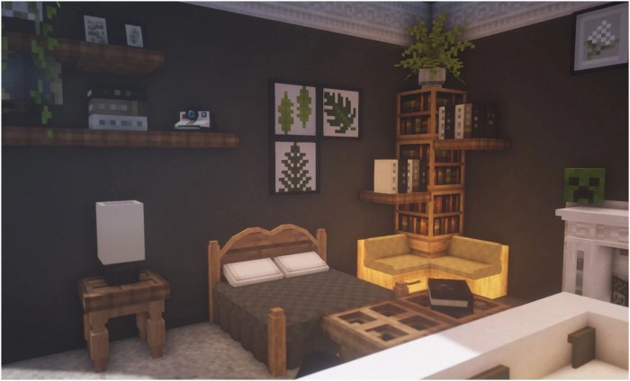 How to decorate a bedroom minecraft