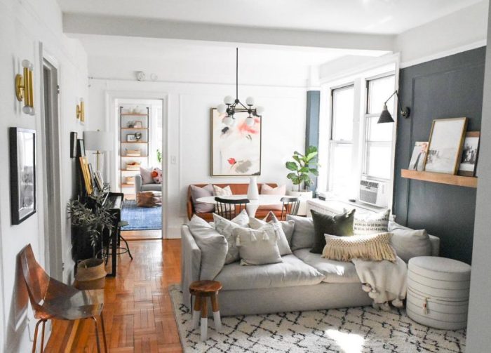 How to decorate 700 square feet apartment