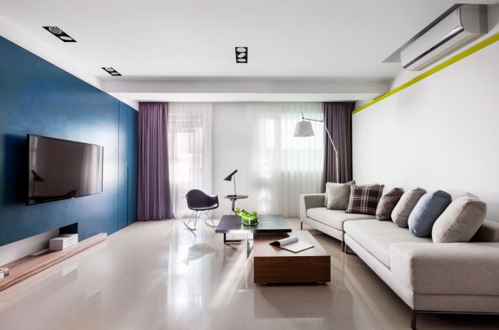 How to decorate apartment with wall air conditioners