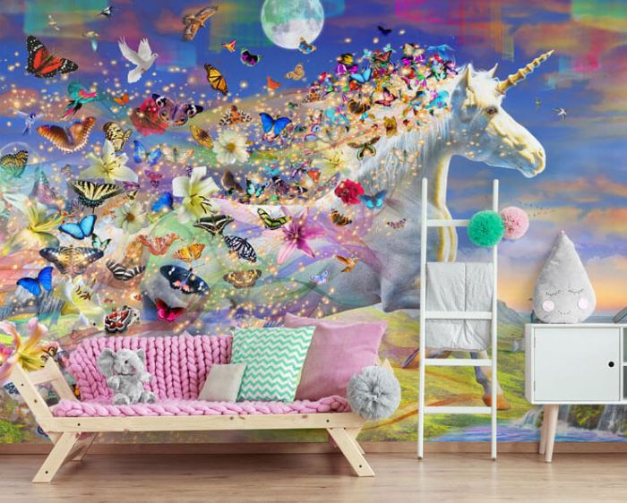 How to decorate a bedroom like a unicorn