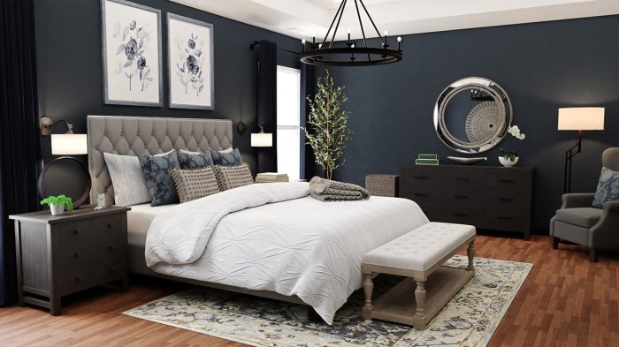 How to decorate a bedroom in hampton style