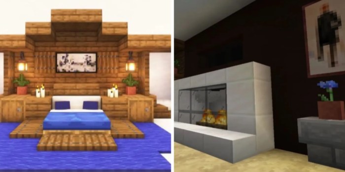 How to decorate a bedroom minecraft